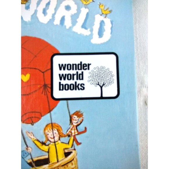 Around The World With My Red Balloon Vintage Book V Gilbert Beers Kids 1973 - Picture 4 of 12